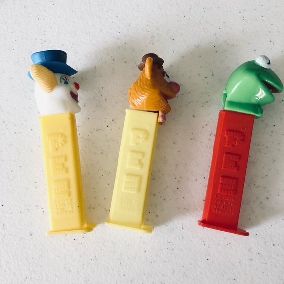 Fossie Bear, Kermit, Clown Pez Dispensers - Picture 5 of 6